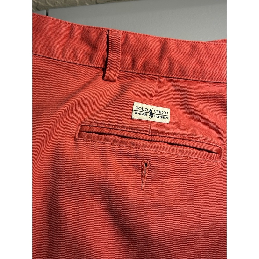 Vintage Polo Ralph Lauren Andrew Pant Men's 38x36 (38x34) Double Pleated Chino